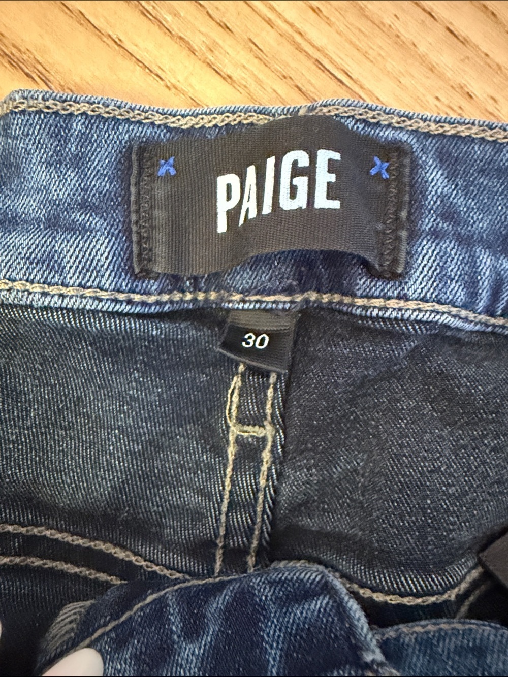 PAIGE Men's Slim Straight-Leg Federal Jeans in Medium Blue Wash Mens 30 - Picture 3 of 7